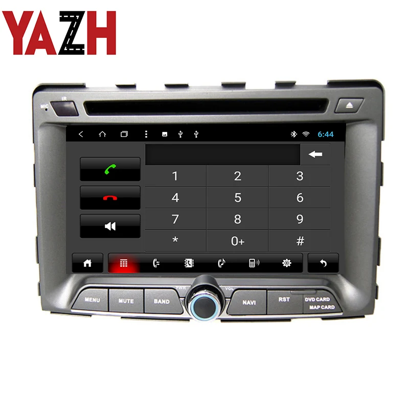 YAZH 2 Din автомагнитола CD dvd-плеер для Ssangyong Rodius 2004/Rexton 2006/STAVIC/Micro Stavic Android стерео Мультимедиа gps SWC