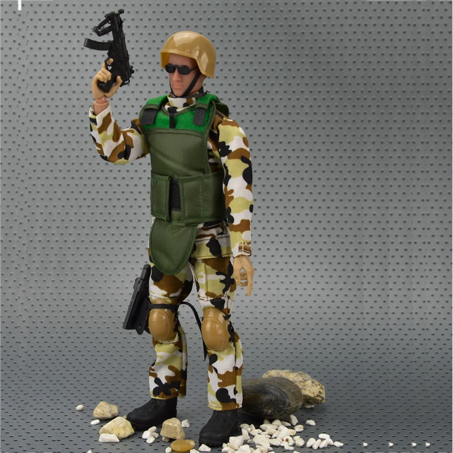 12 &quot1/6 SWAT SDU Униформа морских котиков военные пластиковые игрушки наборы солдат