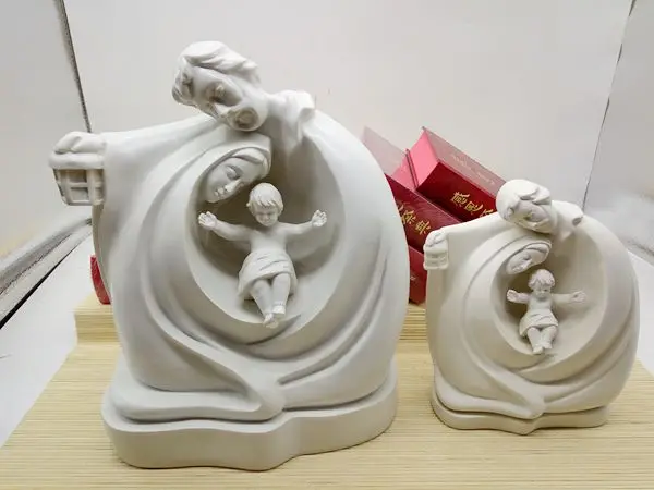 Искусственные поделки святой семьи стереоскопическое украшение христианские