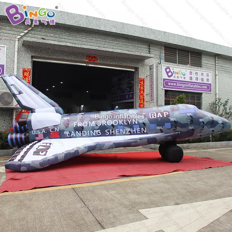 

Customized 8x5.7x3.2 meters inflatable aircraft / giant inflatable airplane / inflatable airplane decorations toys