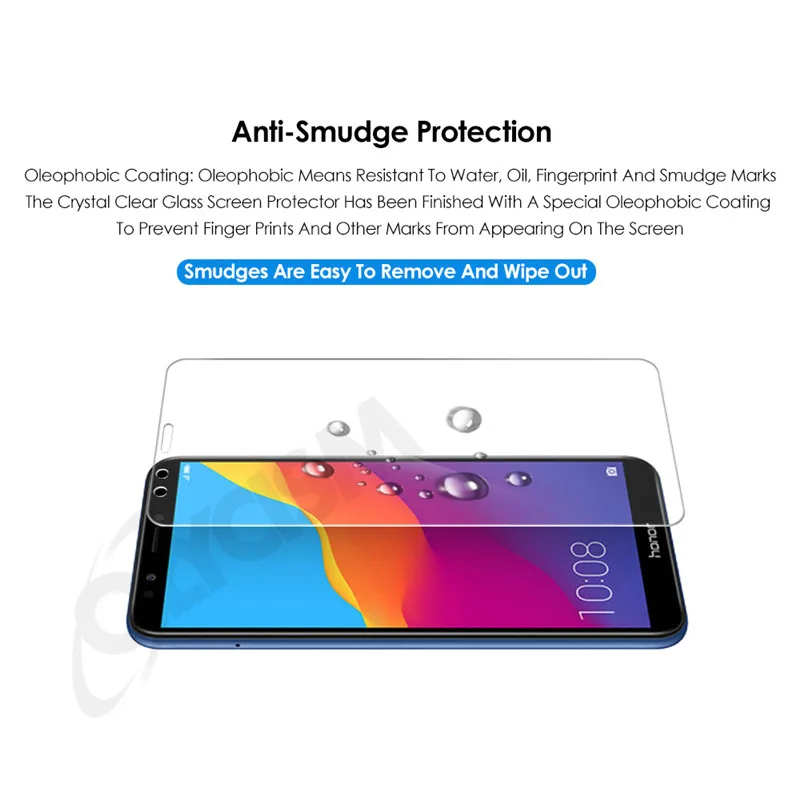 Olycism (2 упак.) защитный Плёнки для Huawei Honor 7c Экран протектор 9 H ультра-тонкий