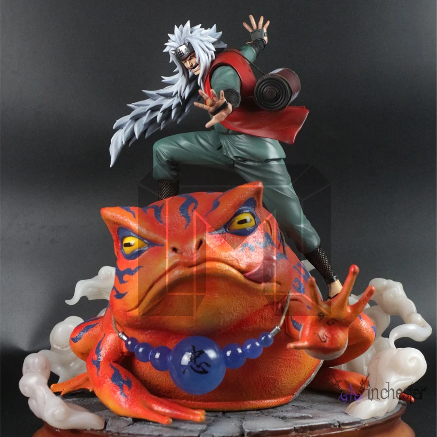 Статуя Наруто Jiraiya и Gama-Bunta GK из смолы для коллекции
