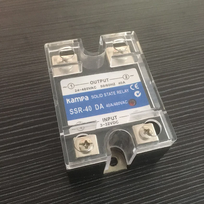 SSR 40DA 40A реле постоянного тока в переменный ток Однофазное вход 3 32VDC выход