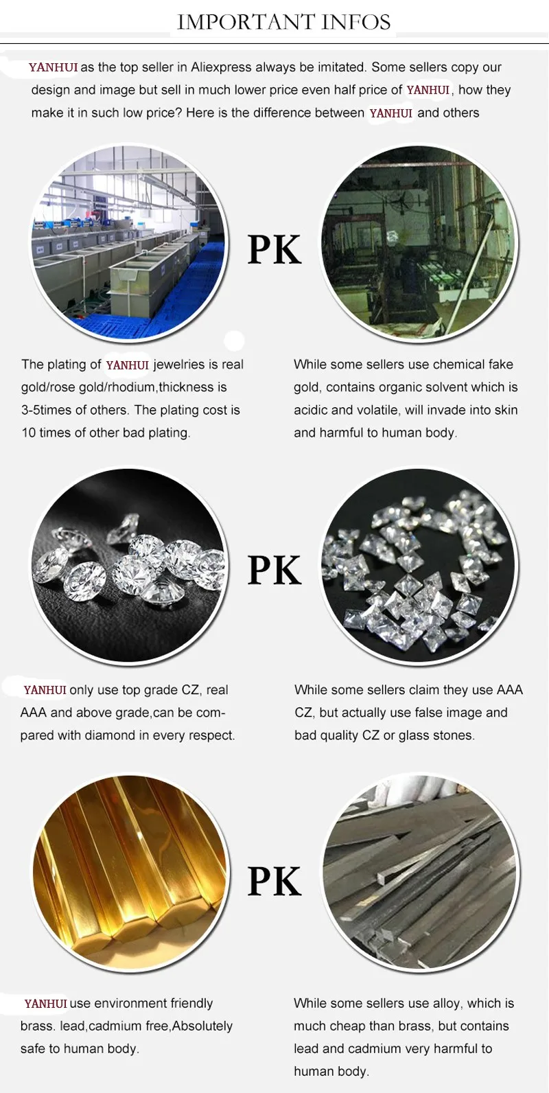 Yanhui роскошь 1 карат пасьянс кольцо 925 Твердое Серебро обручальные кольца для женщин Настоящее 6 мм циркон обручальные кольца с фианитами JZ040