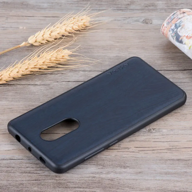 Чехол с деревянным дизайном для Xiaomi Redmi Note 4 4X 5 дюйма мягкие ТПУ Силиконовые и