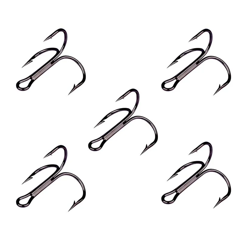 50pc/lot Offset Fishing Hook Set High Carbon Steel Treble Hooks Japan Snap Swivels Wartels Fishing Tackle Equipment Accessories