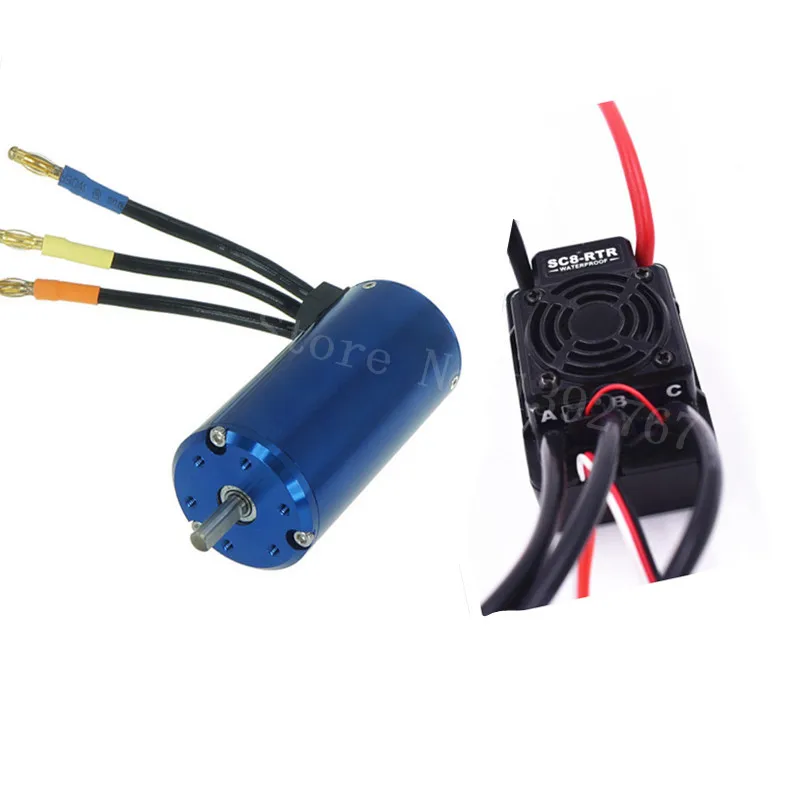 1 комплект 120A водонепроницаемый ESC SBEC бесщеточный 2 4S Lipo NiMH 3674 мотор 2600KV для