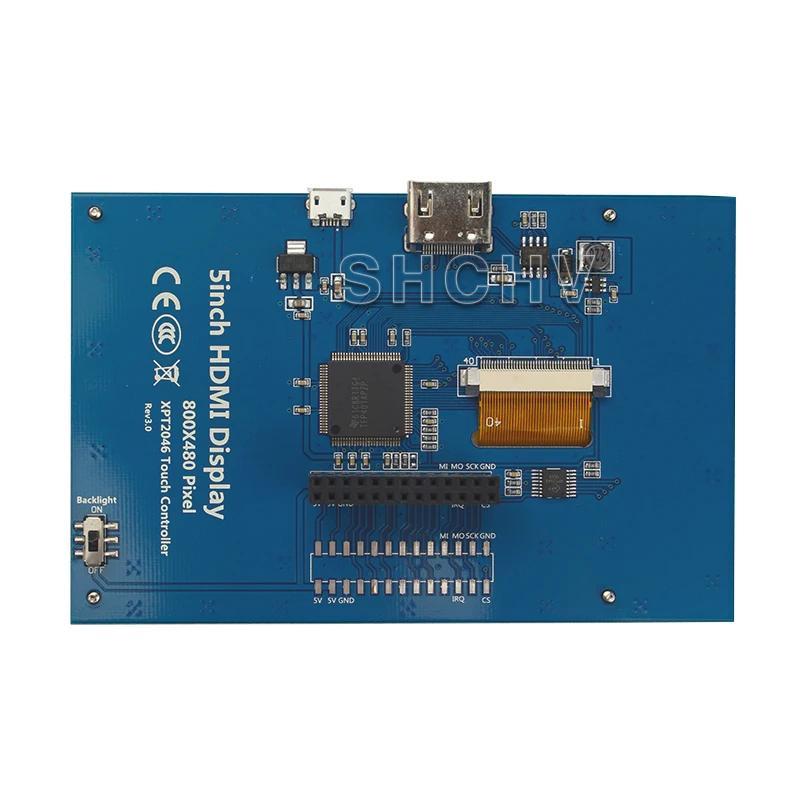 Малина Pi 3 комплекта/5 дюймов ЖК дисплей HDMI USB Сенсорный экран Дисплей TFT Панель