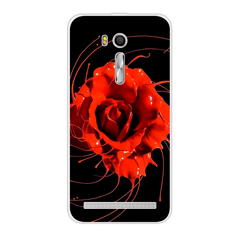 Чехол для Asus Zenfone Go ZB552KL мягкий тонкий силиконовый чехол из ТПУ защитный с