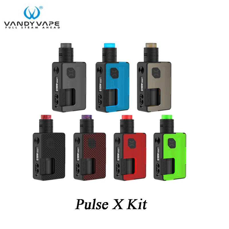 Новый оригинальный vandy VAPE PULSE X BF комплект Стандартный версия с 90 Вт мод 8 мл блок