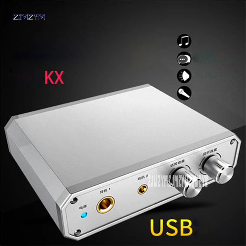 Внешняя USB звуковая карта UC20 2 1 аудио адаптер для микрофона Mac Win Android мобильного