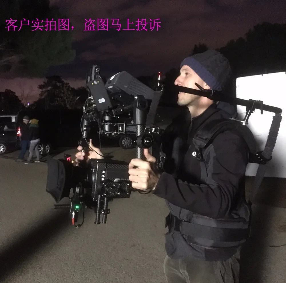 Как EASYRIG READYRIG экзоскелет Камера Поддержка Steadicam жилет нагрузка 18 кг для DJI Ronin 2 Tilta