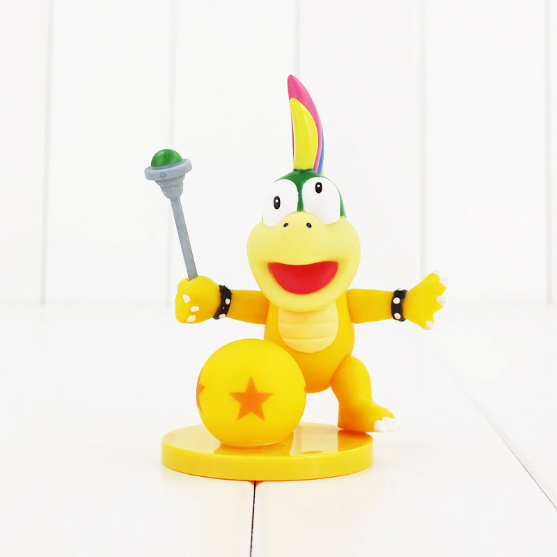 F 10 видов стилей Супер Марио Bros Теплозаправщик koopa Йоши Марио Луиджи Ослик Конг ПВХ фигурка, Игрушечная модель куклы - Цвет: F