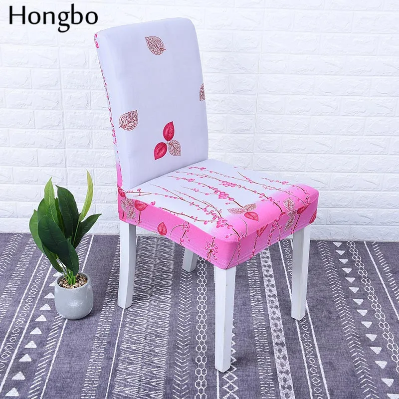 Эластичный Чехол для стула Hongbo из спандекса эластичный чехол обеденного сиденья