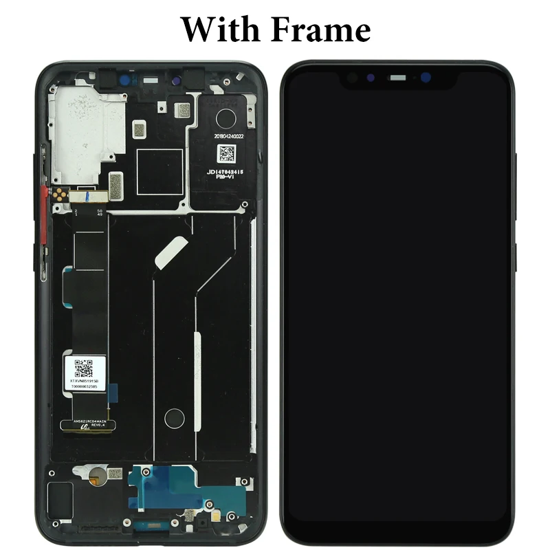 Супер Amoled ЖК-экран для Xiaomi mi 8 проводник/стандартный ЖК-дисплей дигитайзер