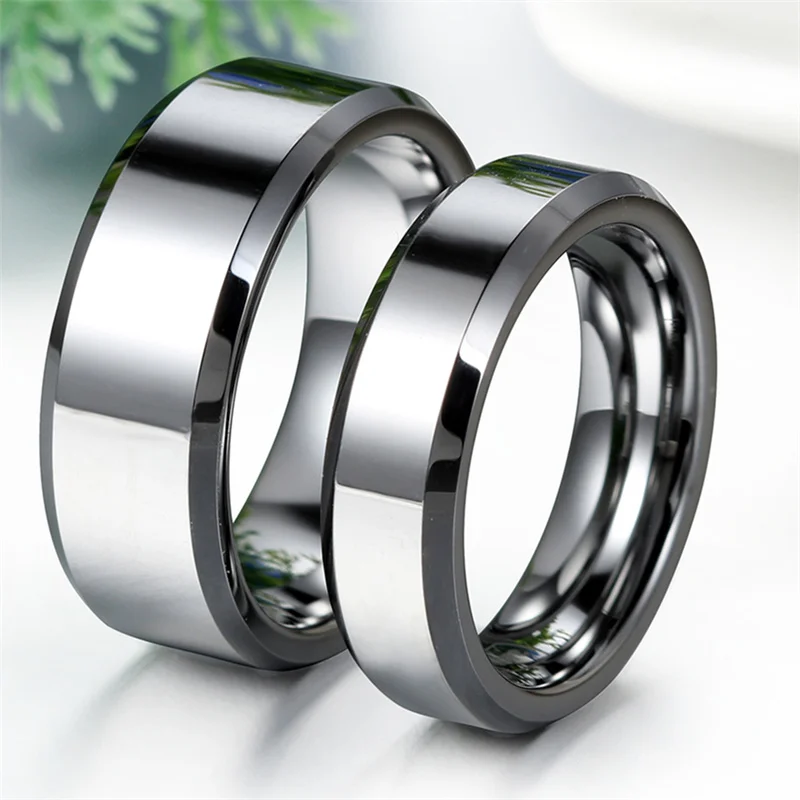 Кольцо из карбида вольфрама 6 мм/8 мм|tungsten carbide ring|wedding rings for womencarbide ring |