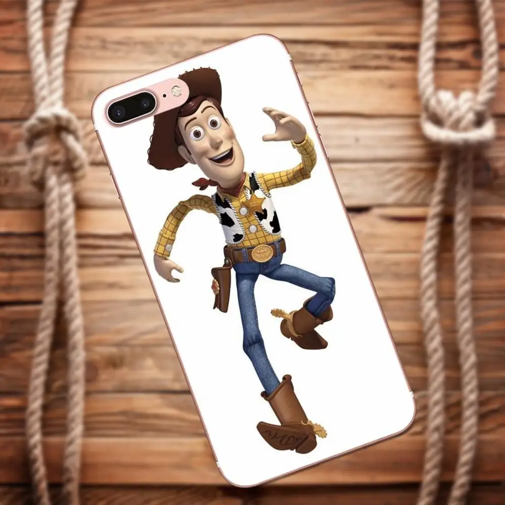 Vvcqod Мягкий защитный чехол Вуди из Истории игрушек селфи для Apple IPhone X 4 4S 5 5C 5S SE 6 S 7 8