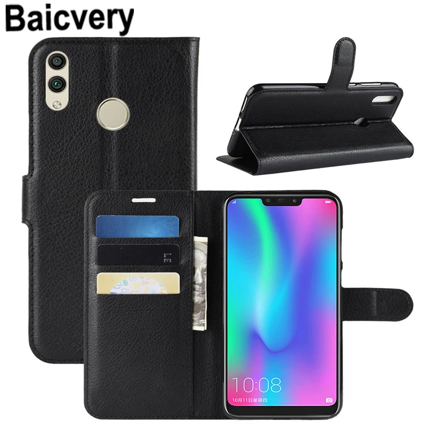 Baicvery горячий чехол для Huawei Honor 8C BKK L21 кожаный 8 C BKKL21 6 26 дюйма|Чехлы-портмоне| |