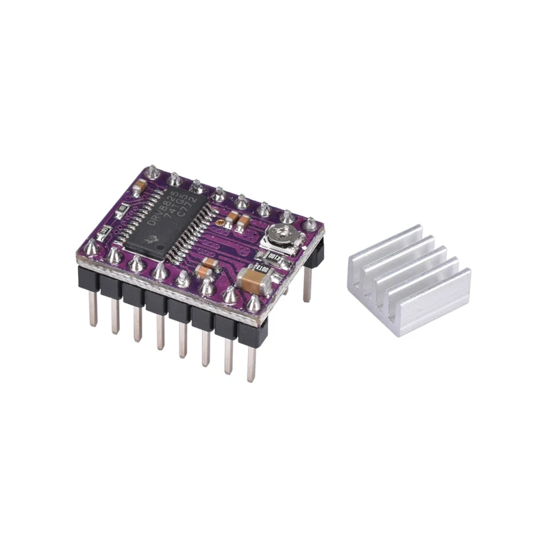 Драйвер шагового двигателя aolin DRV8825 с радиатором 4-слойная плата Reprap для