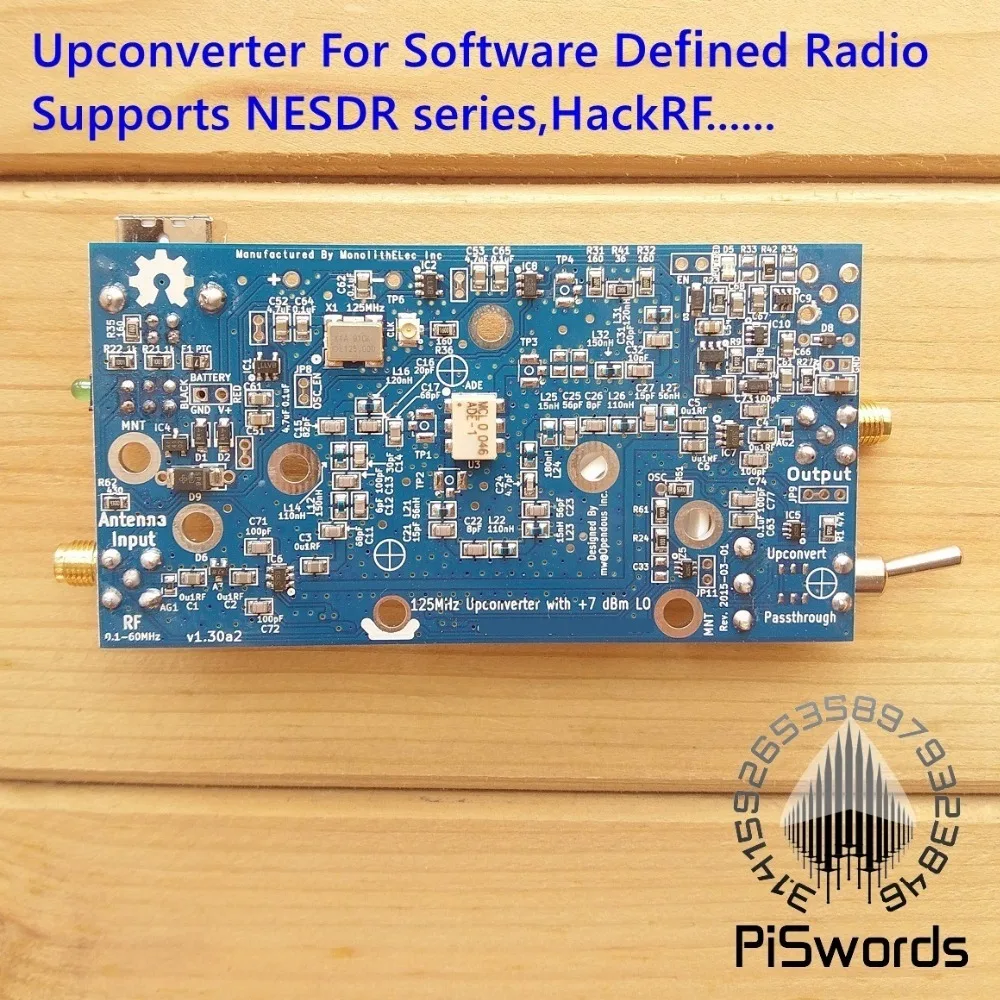 HackRF один usb платформенный прием программного обеспечения определяется Радио 1 МГц до 6 ГГц с portapck хаос демонстрационная плата комплект приемник ключа