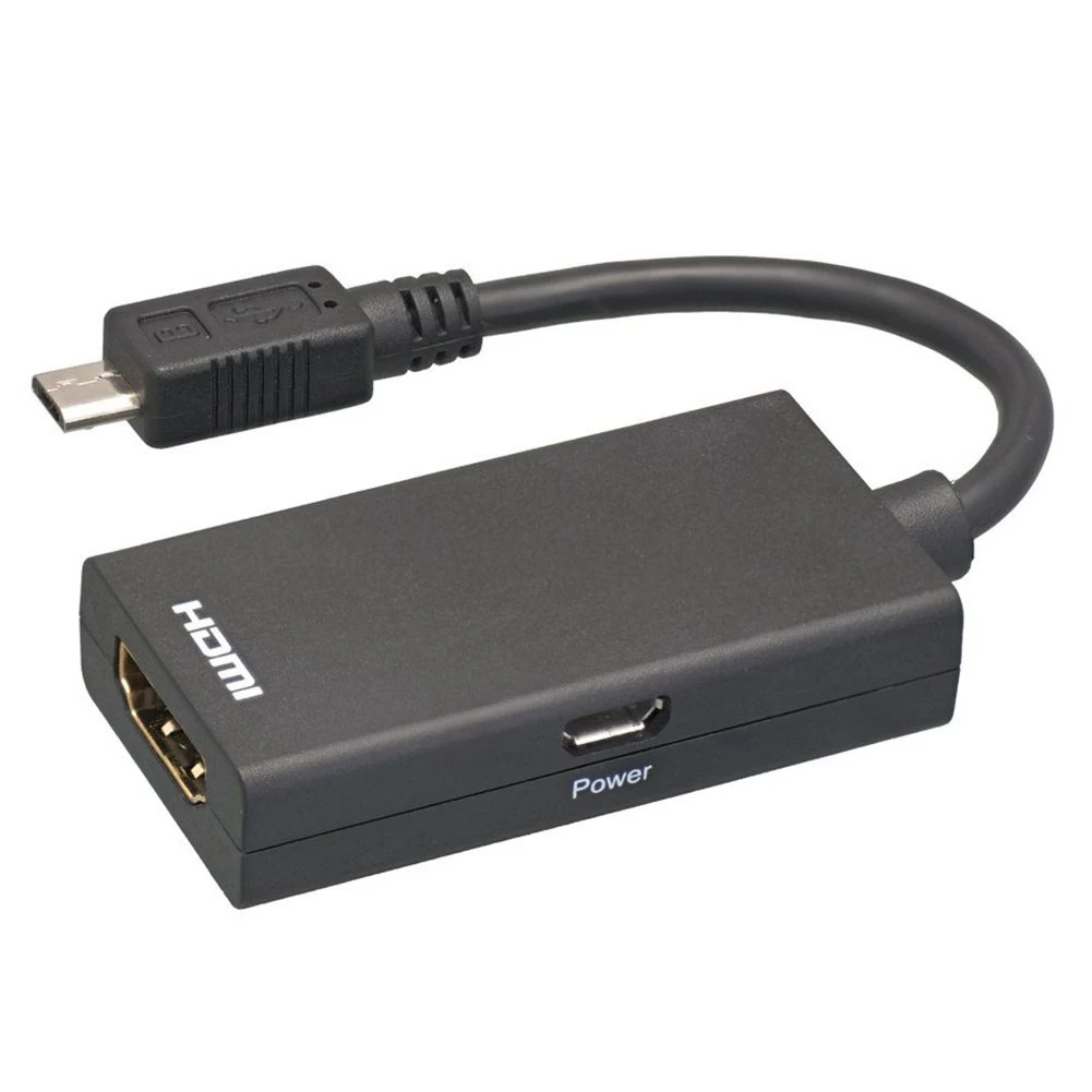 HFES New Micro-USB To HDMI Adapter For TV Monitor 1080P HD Audio Cable And Video Converter Samsung HUAWEI HTC MHL dev | Электроника