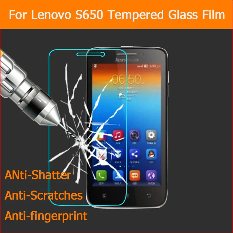 For Lenovo S650 Горячая Защитная пленка для экрана для lenovo S580 S650 S820 S850 S856 стеклянная пленка для lenovo S860 S890 S920 S930 S939 пленка из закаленного стекла - Цвет: For Lenovo S650