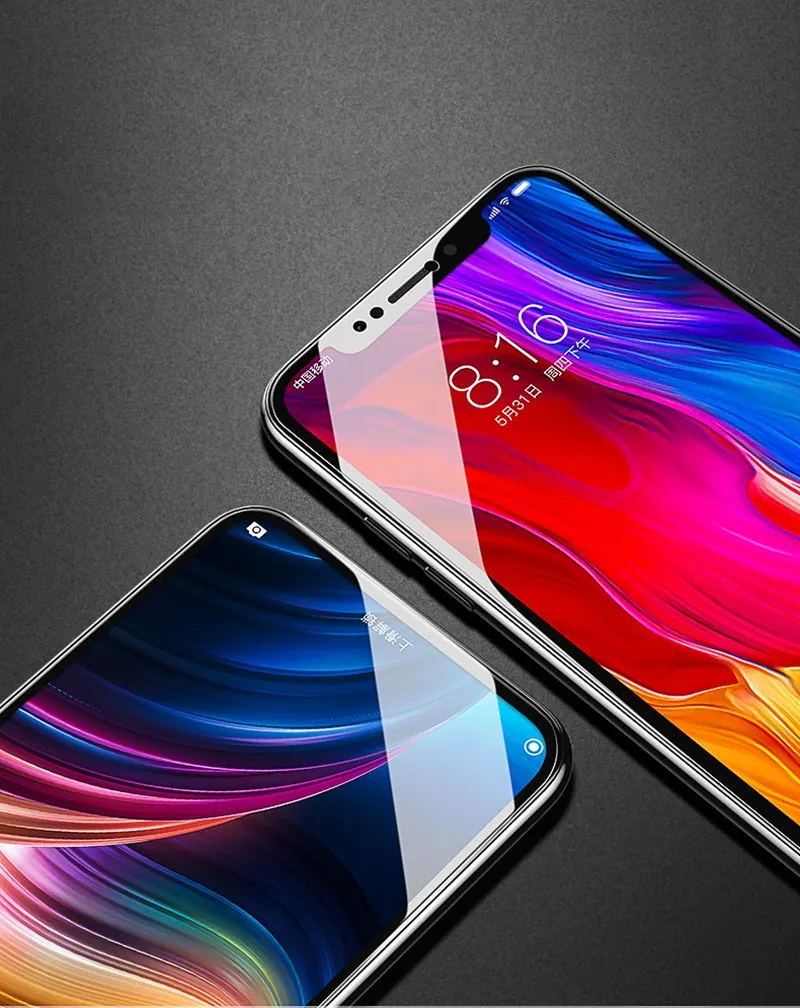 6D на стекле для Xiaomi Redmi Note 7 6 Pro 5 4X протектор экрана Redmi 7A Note 7 5 6 Pro защита экрана закаленное защитное стекло для Xiaomi Mi 9 SE 8 A2 Lite A3 CC9 CC9E Mi 9 безопасность стекло 7A Redmi Note 7 5 Pro