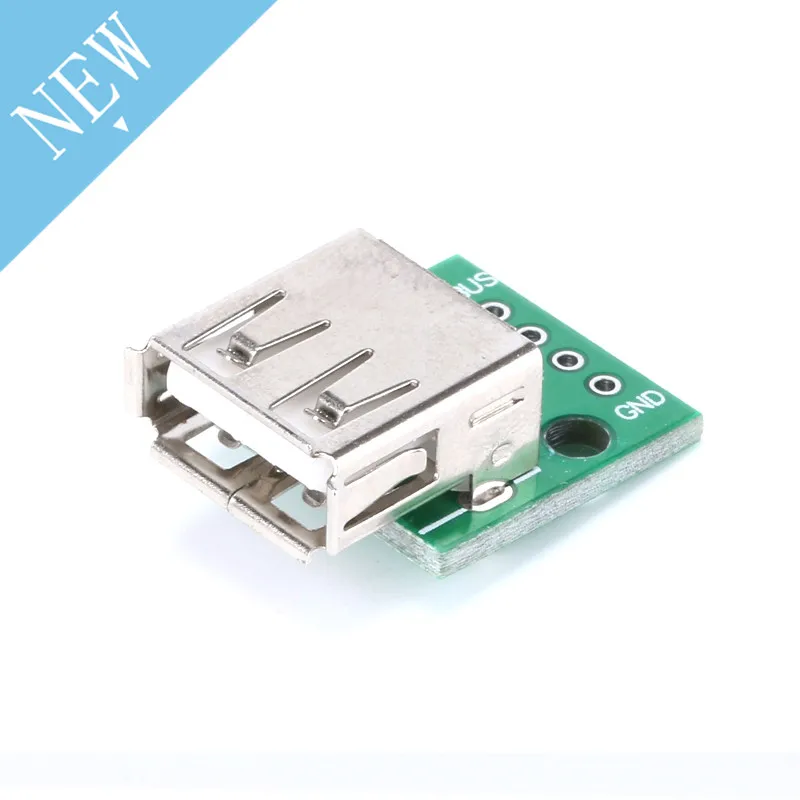 10 шт. плата адаптер USB 2 0 мама на 4P DIP Switch DIP|Запасные части| |