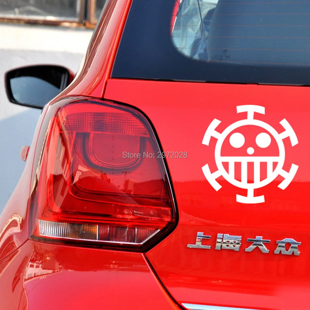 Креативные автомобильные наклейки Trafalgar Law для топливного бака крышки Toyota Ford