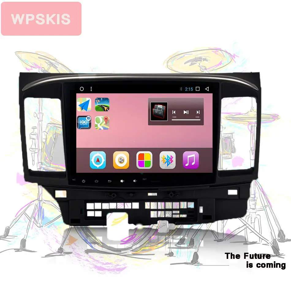 2 DIN 10," Android 10,0 Восьмиядерный автомобильный DVD gps плеер для Mitsubishi Lancer 10 2007- 2008-15 стерео Авто радио головное устройство