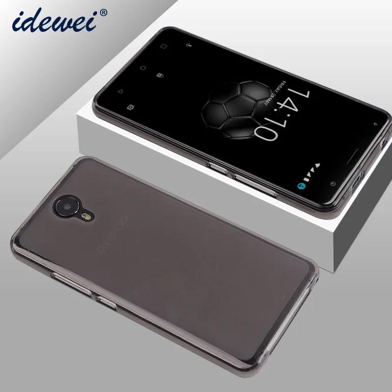 Для Prestigio Muze X5 LTE чехол противоударный Мягкий ТПУ силиконовый для PSP5518DUO