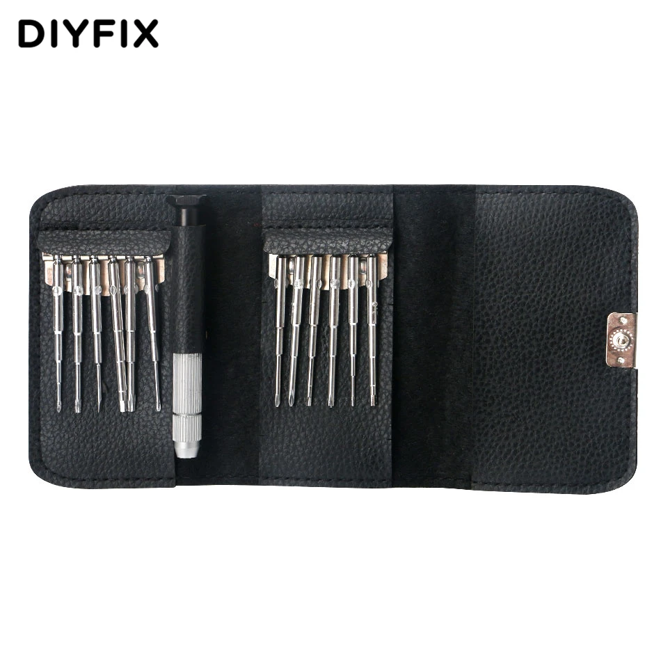 Набор прецизионных отверток DIYFIX 12 в 1 бумажник инструменты для ремонта