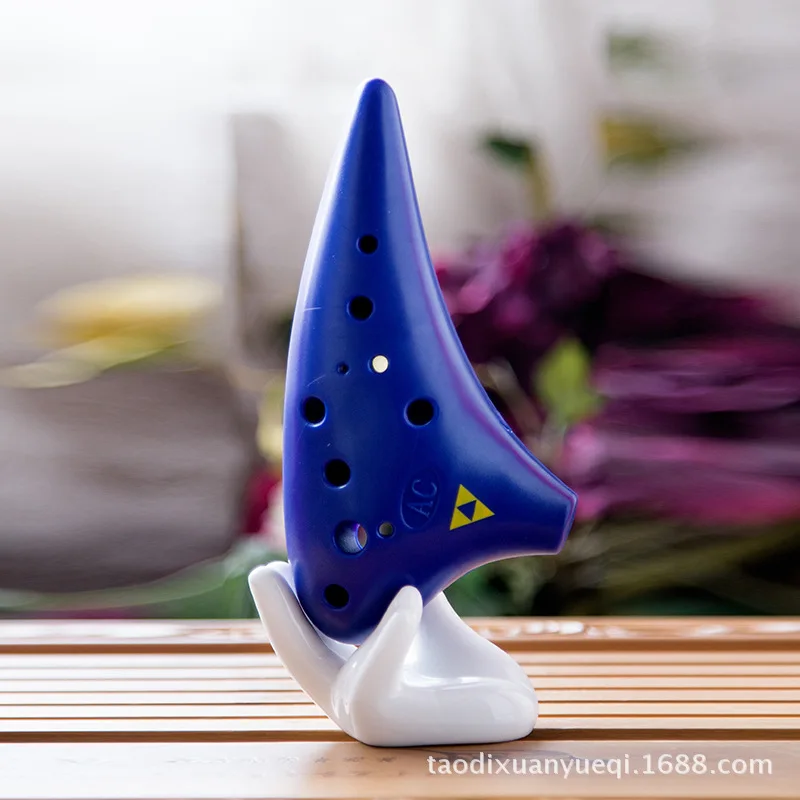 Ocarina пластиковая защитная 12 отверстий отверстий|Окарина| |