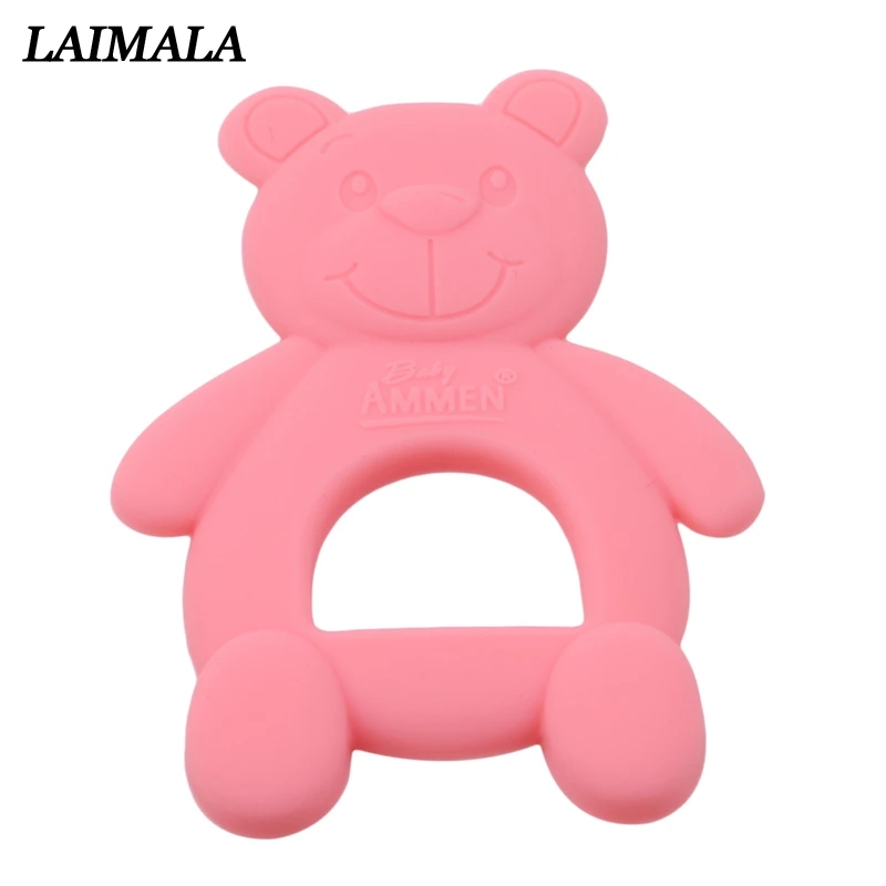 Силиконовые Прорезыватели для зубов в форме мишки | Мать и ребенок