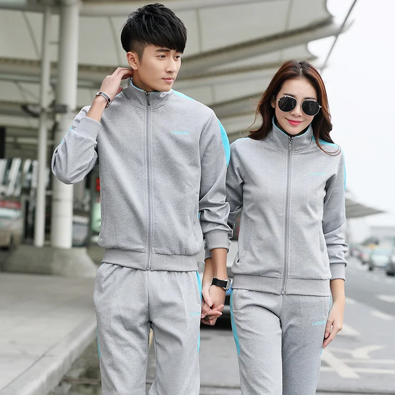 Костюм спортивный бархатный для мужчин и женщин брендовый повседневный комплект