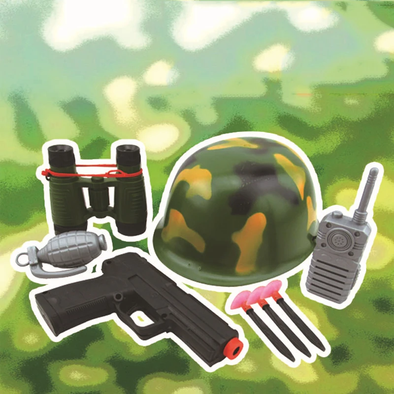 Инженер пожарный солдат полицейское оружие инструменты детская игрушка подарок