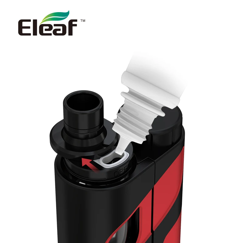 New Arrival Original Eleaf IKonn Total Kit with ELLO mini tank 5.5ml Vape E cigarette eliquid 50W eleaf vape kit 18650 cell |