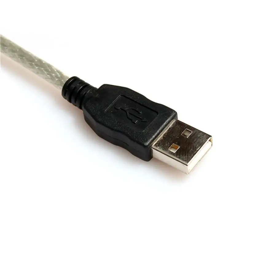 2018 Новый 1 5 м USB2.0 Удлинительный кабель USB для подключения к женскому кабелю новая