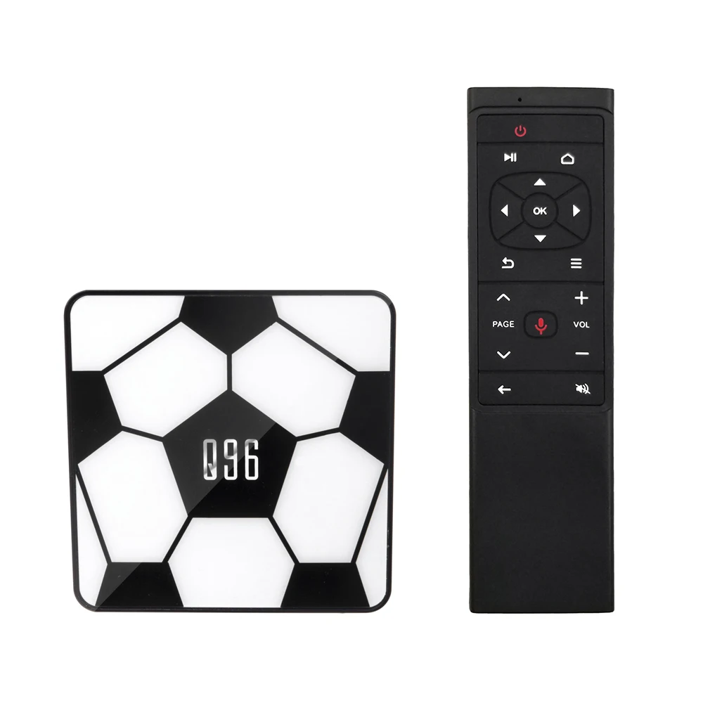 ТВ приставка Q96 RK3229 на Android 9 0 четыре ядра 2 ГБ/16 ГБ UHD 4K медиаплеер H.265 HDR10 4G WiFi