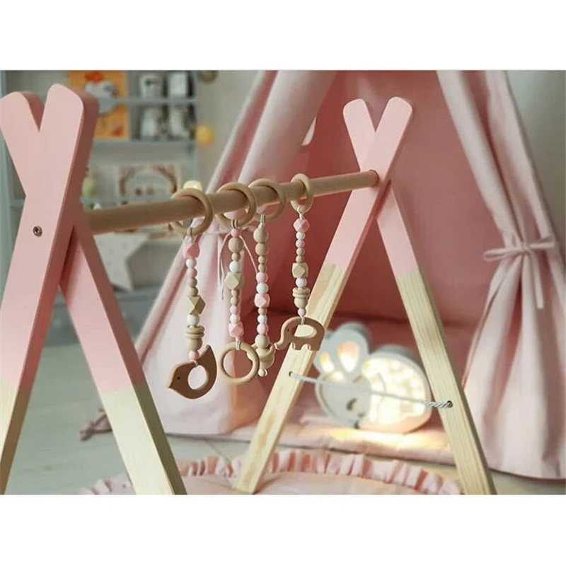 2019 новые детские деревянные погремушки реквизит для фотосъемки Kawaii стиль