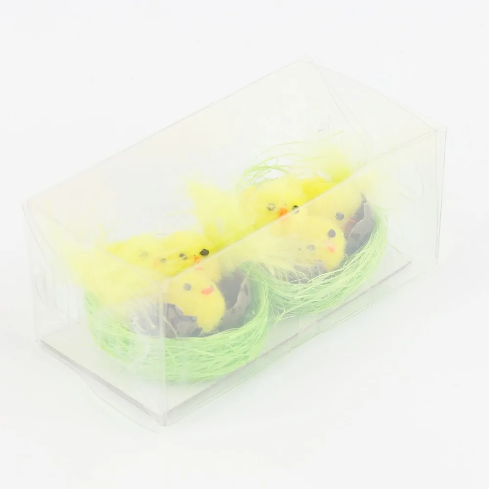 Новое поступление 2017 бесплатная доставка 6 шт./упак. пушистые желтые маленькие