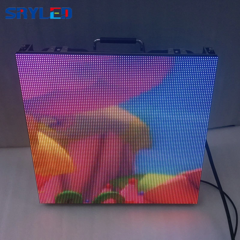 Полноцветный HD светодиодный экран P4.81/внутренний видеоэкран P4.81 SMD 2121 500x500 мм
