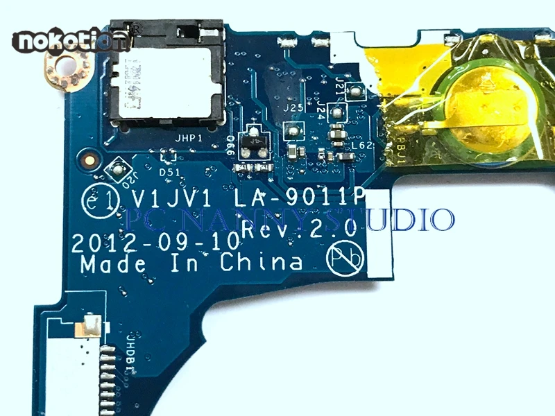 Материнская плата PCNANNY V1JV1 LA-9011P для Acer W700 Intel Core i5 3337U HD 4000-4 Гб RAM материнская