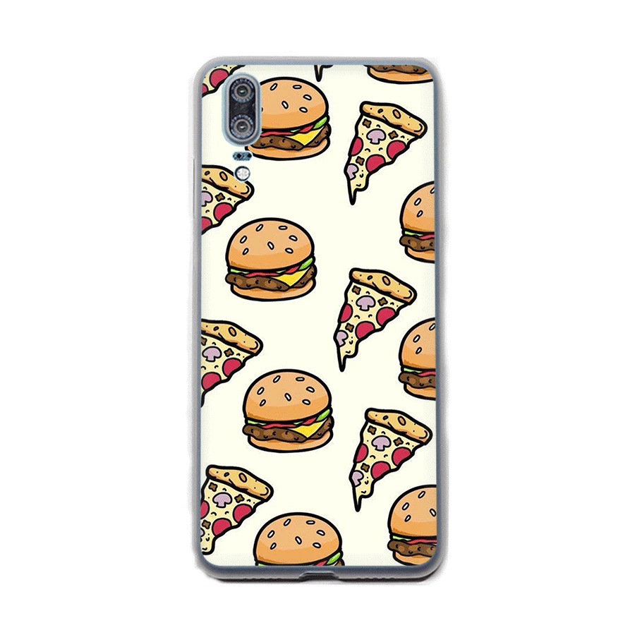 Чехол для телефона Desxz Potato Chips Donuts Pizza Samsung Galaxy A10 A30 A40 A50 A70 M10 M20 M30 Note 8