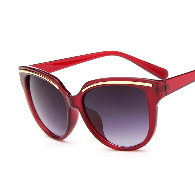 Oculos de sol feminino женские брендовые Модные солнцезащитные очки кошачий глаз рамка