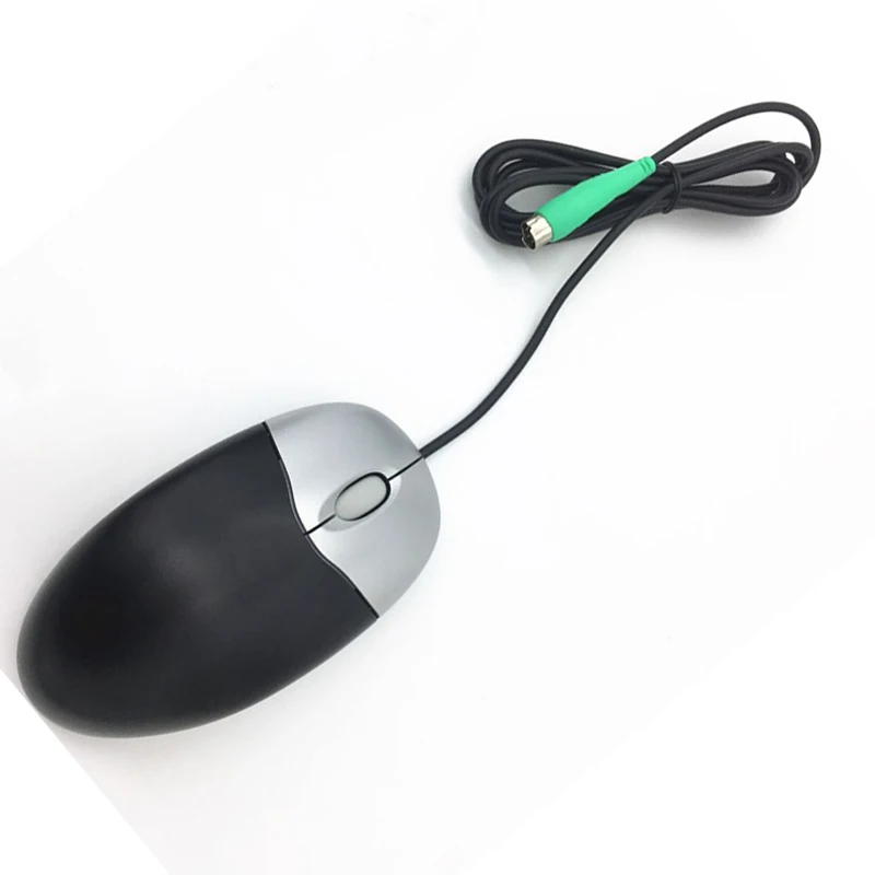 Проводная оптическая мышь PS/2 Circular desktop Opto-electronic mouse 1 7 м Cable Optical 3 кнопки офисные