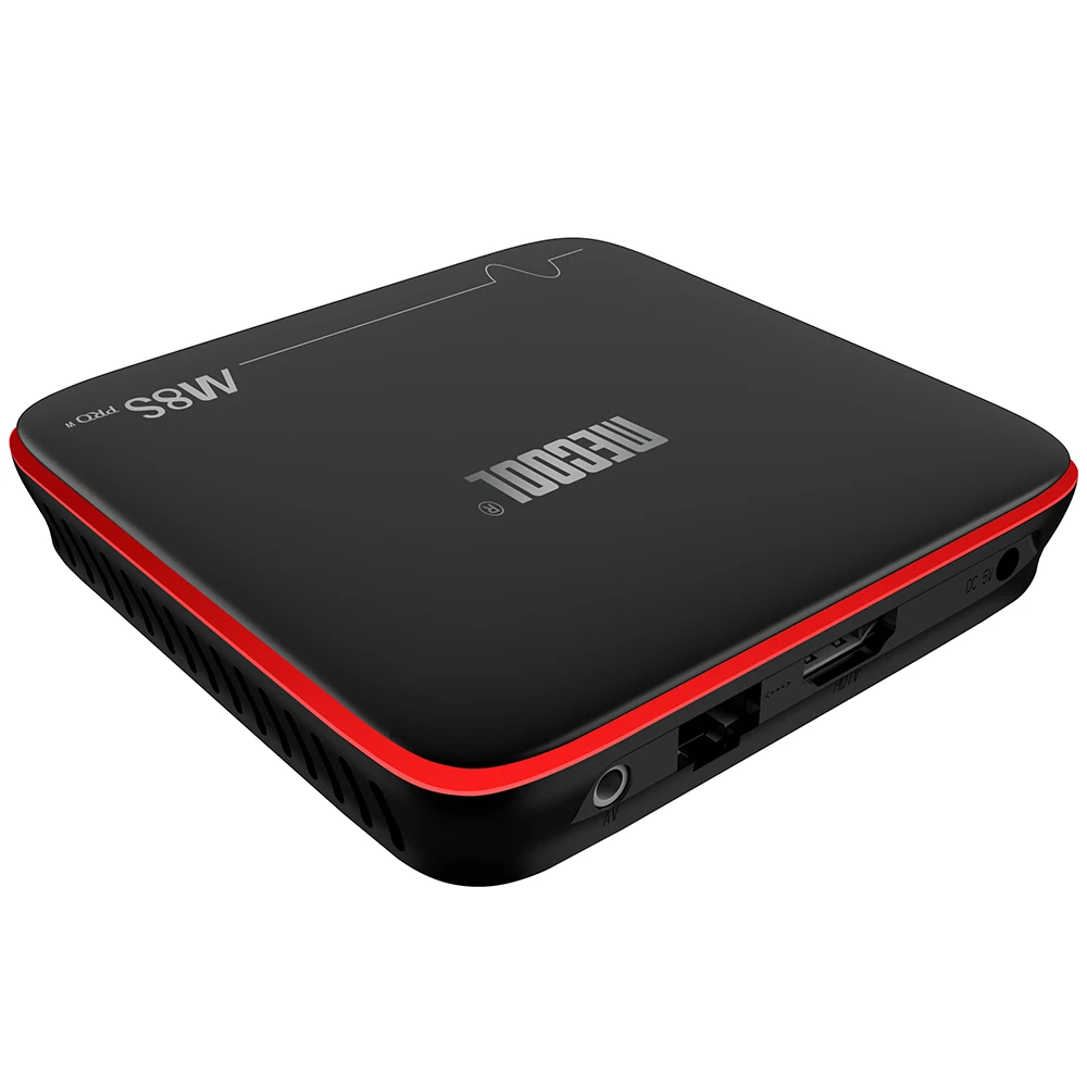 Новый MECOOL M8S PRO W Smart ТВ коробка Android 7 1 Amlogic S905W Box GB 8 2 4G Wi-Fi комплект bluetooth Top W/ИК пульт
