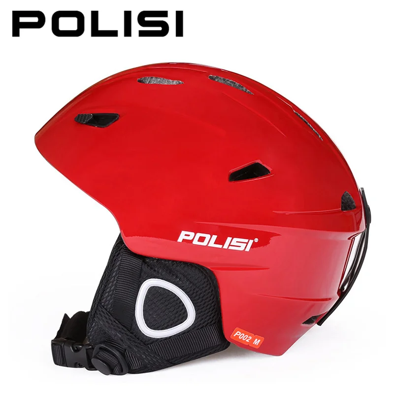 POLISI Лыжный Сноуборд Снежный шлем сверхлегкий для мужчин и женщин Зимний спорт на