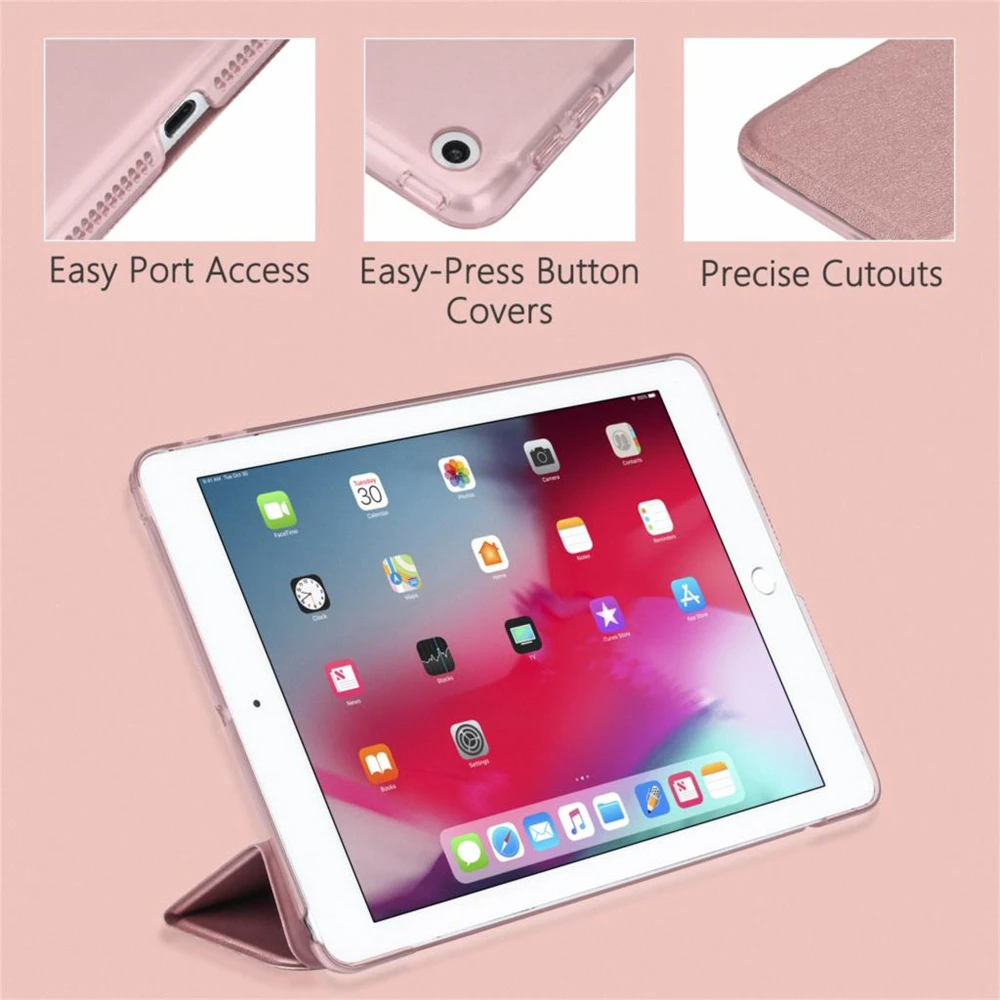 Kemile для iPad Air 3 10 5 2019 дюйма Чехол Pro ультра тонкий кожаный Smart Cover чехол