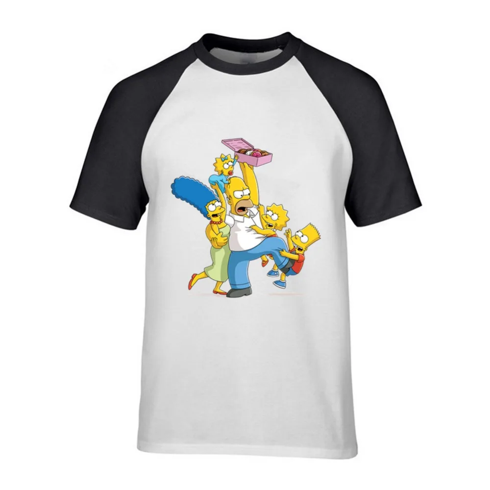 Взрослых книги по искусству проектирование Симпсон короткая футболка Slim Fit